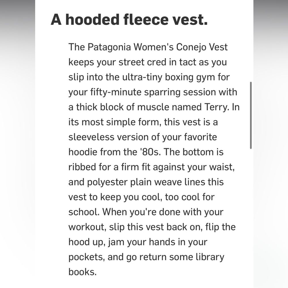 Patagonia Hooded Fleece Vest - Picture 3 of 9